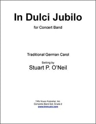 In Dulci Jubilo Concert Band sheet music cover Thumbnail